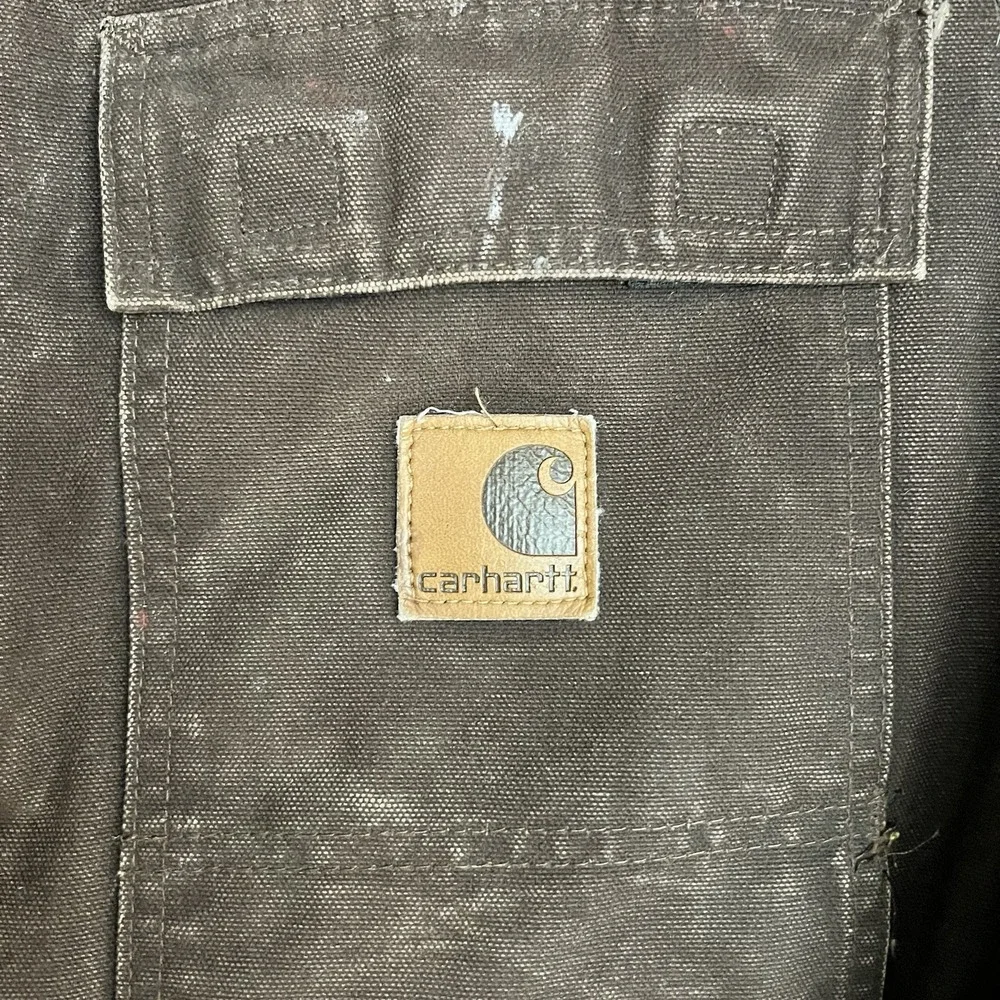 Carhartt C26 DKB XL Tall Dark Brown Arctic Quilt Lined Traditional Work Coat